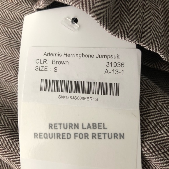 Storets Artemis Herringbone Jumpsuit - Picture 7 of 7